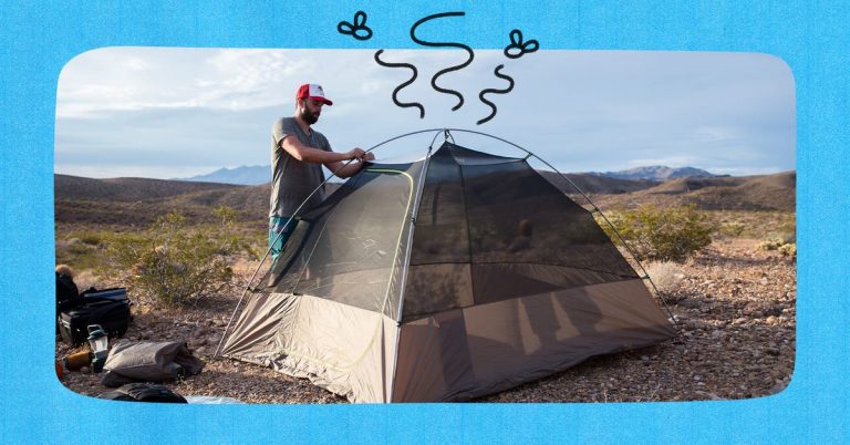 How to Clean a Smelly Camping Tent