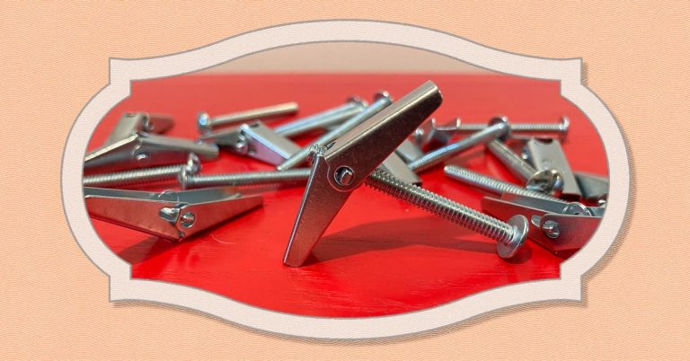 Toggle Bolts: The $1 Fix to Hanging on a Hollow Wall