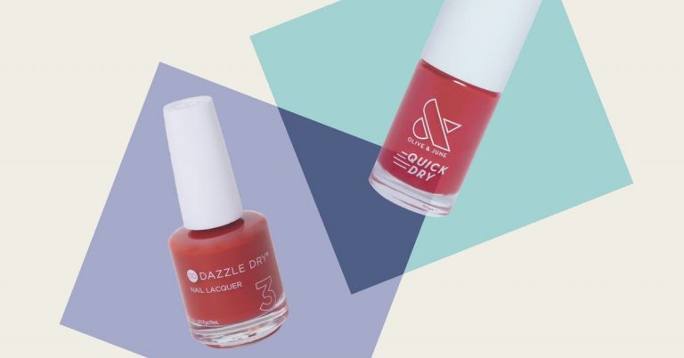 Dazzle Dry vs. Olive & June Quick-Dry Nail Polish