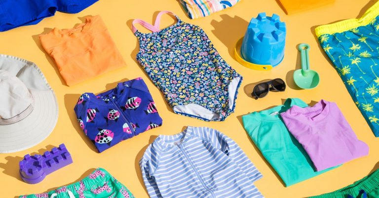 13 Best Kids Swimsuits, Rash Guards, Sun Hats, and Other Beachwear of 2025