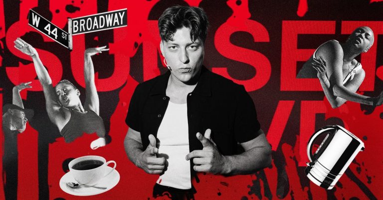 How Tom Francis Recovers From Belting ‘Sunset Boulevard’ in Times Square Every Night