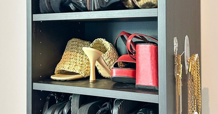 That Old Bookcase? It May Be Your Dream Shoe Organizer.