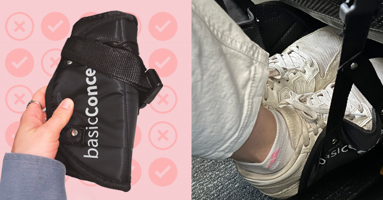 Airplane Foot Hammocks Work Surprisingly Well. But Only Sometimes.