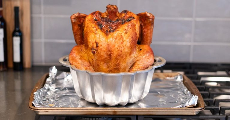 For the Juiciest, Crispiest, Easiest Thanksgiving Turkey, Use a Bundt Pan