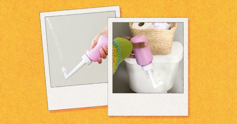 Frida Mom’s Upside-Down Peri Bottle Was My Postpartum Bestie