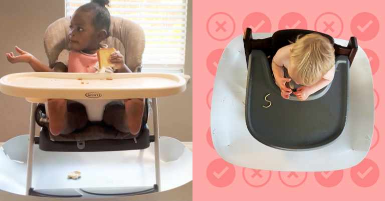 Frustrated by Your Baby’s Mealtime Messes? This Nifty Catcher Helps.