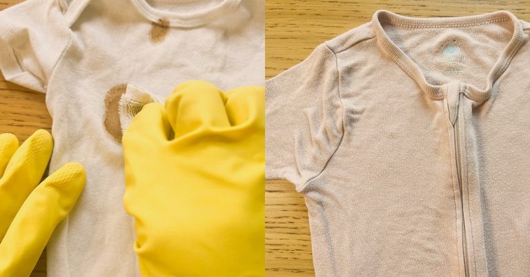 How to Get Food Stains Out of Baby’s Clothes