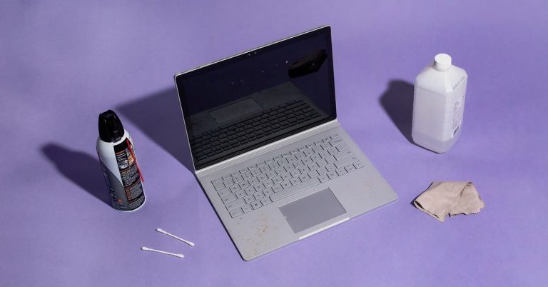 How to Clean a Laptop