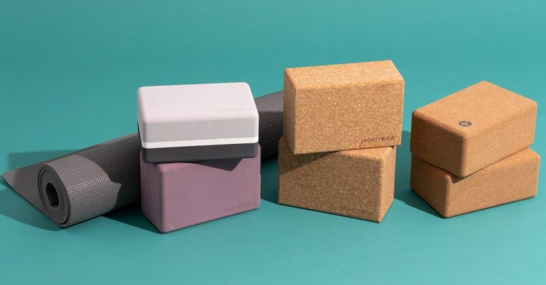 These Cork Blocks Are the Yoga Props Worth Investing In